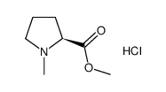L-N-methylproline methyl ester hydrochloride Structure