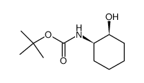 Carbamic acid, [(1R,2S)-2-hydroxycyclohexyl]-, 1,1-dimethylethyl ester (9CI)结构式