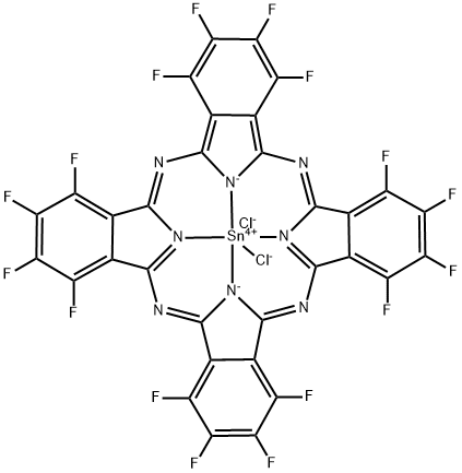 全氟酞菁二氯锡结构式