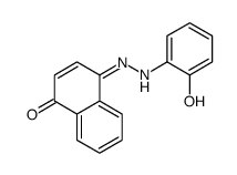 4-[(2-hydroxyphenyl)hydrazinylidene]naphthalen-1-one结构式
