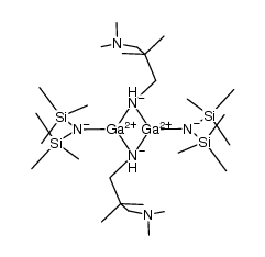 ([(TMS)2N](H)Ga[N,N-2,2-tetramethyl-1,3-propanediaminato])2 Structure