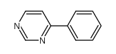 Pyrimidine, 4-phenyl- structure