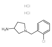 1-(2-CHLORO-BENZYL)-PYRROLIDIN-3-YLAMINE DIHYDROCHLORIDE Structure