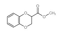 2,3-Dihydro-benzo[1,4]dioxine-2-carboxylic acid methyl ester Structure