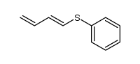 (E)-1-(phenylthio)buta-1,3-diene结构式
