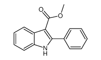 Methyl 2-phenyl-1H-indole-3-carboxylate Structure