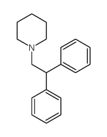 1-(2,2-diphenylethyl)piperidine Structure