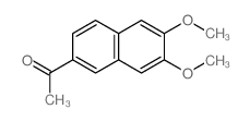 1-(6,7-dimethoxynaphthalen-2-yl)ethanone结构式