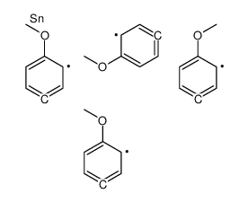 tetrakis(4-methoxyphenyl)stannane结构式