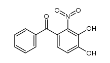 3,4-dihydroxy-2-nitrobenzophenone结构式