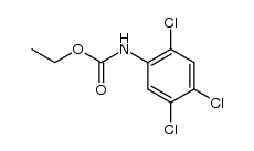 (2,4,5-trichloro-phenyl)-carbamic acid ethyl ester Structure