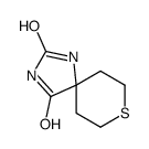 8-Thia-1,3-diazaspiro[4.5]decane-2,4-dione结构式