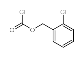 氯甲酸邻氯苄酯结构式