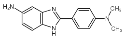 2-(4-二甲基氨基-苯基)-1H-苯并咪唑-5-胺结构式