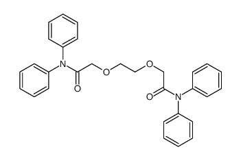 2-[2-[2-oxo-2-(N-phenylanilino)ethoxy]ethoxy]-N,N-diphenylacetamide Structure