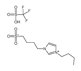 1-丁基-3-(4-磺丁基)咪唑三氟甲磺酸酯图片