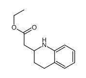 ethyl 2-(1,2,3,4-tetrahydroquinolin-2-yl)acetate结构式