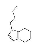 1-butyl-4,5,6,7-tetrahydroindole Structure