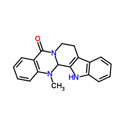 (+/-)-Evodiamine structure