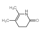 5,6-二甲基-3,4-二氢-1H-吡啶-2-酮结构式