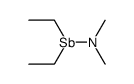 diethyldimethylaminostibine结构式