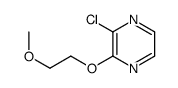 2-chloro-3-(2-methoxyethoxy)pyrazine Structure
