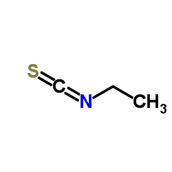 Isothiocyanatoethane structure