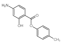 p-Tolyl-4-aminosalicylate structure