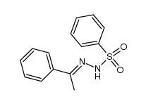 Acetophenon-benzolsulfonylhydrazon结构式