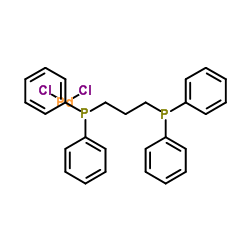 [1,3-Bis(diphenylphosphino)propane]palladium(II)Dichloride Structure