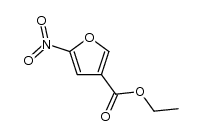 5-nitro-furan-3-carboxylic acid ethyl ester Structure