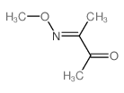 2,3-Butanedione,2-(O-methyloxime) Structure