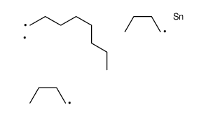 dibutyl-methyl-octylstannane Structure