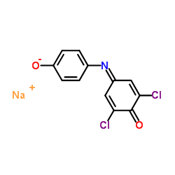 2,6-二氯靛酚钠盐 水合物结构式