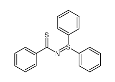 S,S-diphenyl-N-thiobenzoyl-sulfimide结构式