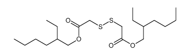 bis(2-ethylhexyl)-2,2'-dithiobisacetate Structure