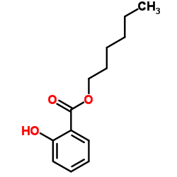 水杨酸己酯结构式