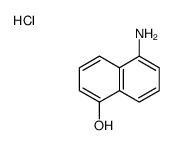 5-aminonaphthalen-1-ol,hydrochloride结构式