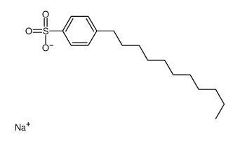 Sodium alkylbenzene sulfonate structure