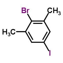 2-溴-5-碘-1,3-二甲苯结构式