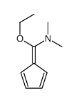 1-cyclopenta-2,4-dien-1-ylidene-1-ethoxy-N,N-dimethylmethanamine Structure