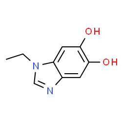 1H-Benzimidazole-5,6-diol,1-ethyl-(9CI) Structure