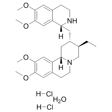 Emetine dihydrochloride hydrate结构式