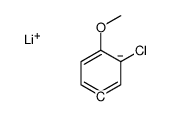 lithium,1-chloro-2-methoxybenzene-5-ide结构式