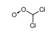 dichloro(λ1-oxidanyloxy)methane Structure