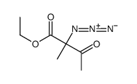 ethyl 2-azido-2-methyl-3-oxobutanoate Structure