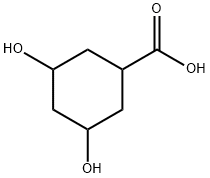 3,5-二羟基环己烷甲酸结构式