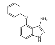 4-苯氧基-1H-吲唑-3-胺结构式