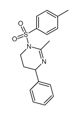 2-methyl-4-phenyl-1-(toluene-4-sulfonyl)-1,4,5,6-tetrahydropyrimidine Structure