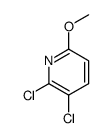 2,3-dichloro-6-methoxypyridine Structure